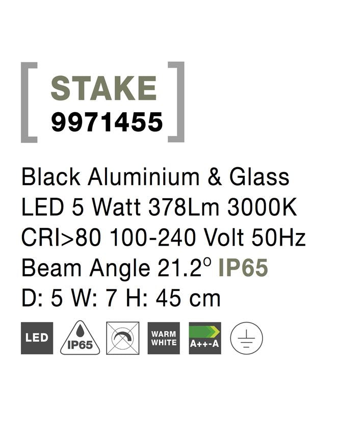 Proiector exterior fatade/plante Nova Luce STAKE 9971455
