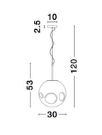 Pendul Nova Luce MAYAN 9988103