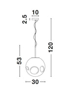 Pendul Nova Luce MAYAN 9988105