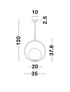 Pendul Nova Luce OBITAR 9988169
