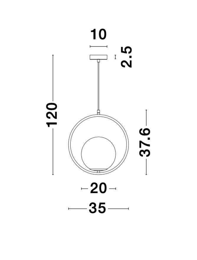 Pendul Nova Luce OBITAR 9988169