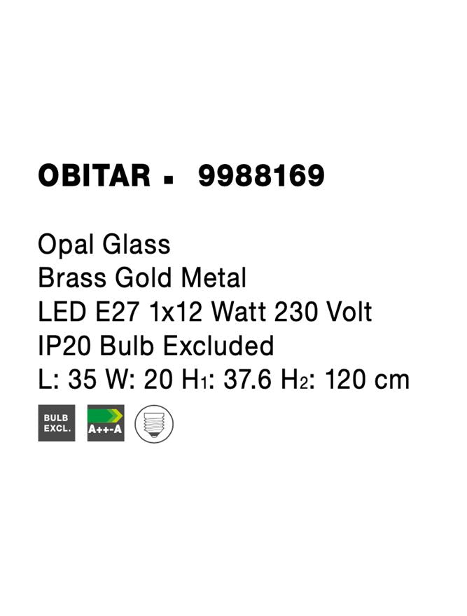 Pendul Nova Luce OBITAR 9988169