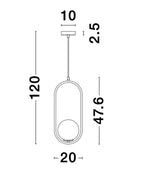Pendul Nova Luce OBITAR 9988170