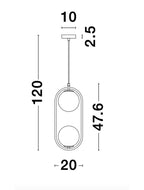Pendul Nova Luce OBITAR 9988171