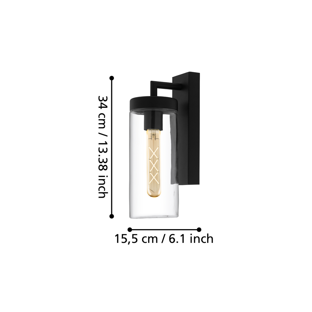 Aplica exterior EGLO BOVOLONE 97261
