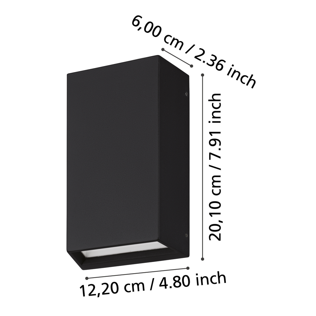 Aplica exterior EGLO SPONGANO 900886