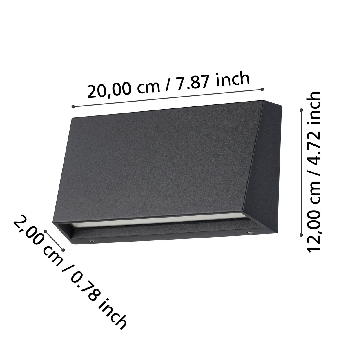 Aplica exterior EGLO SPONGANO 900887