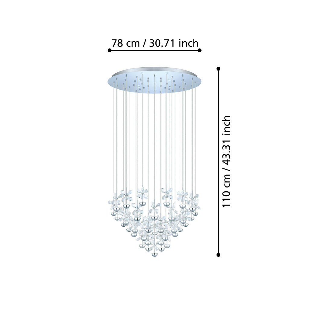 Candelabru EGLO PIANOPOLI 93661