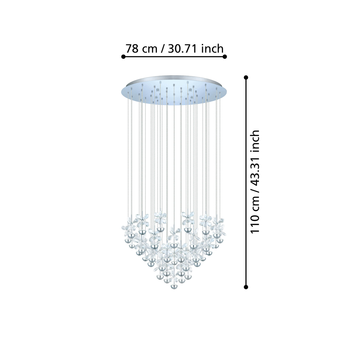 Candelabru EGLO PIANOPOLI 93661