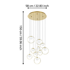 Candelabru EGLO PORTOCOLOM 390345