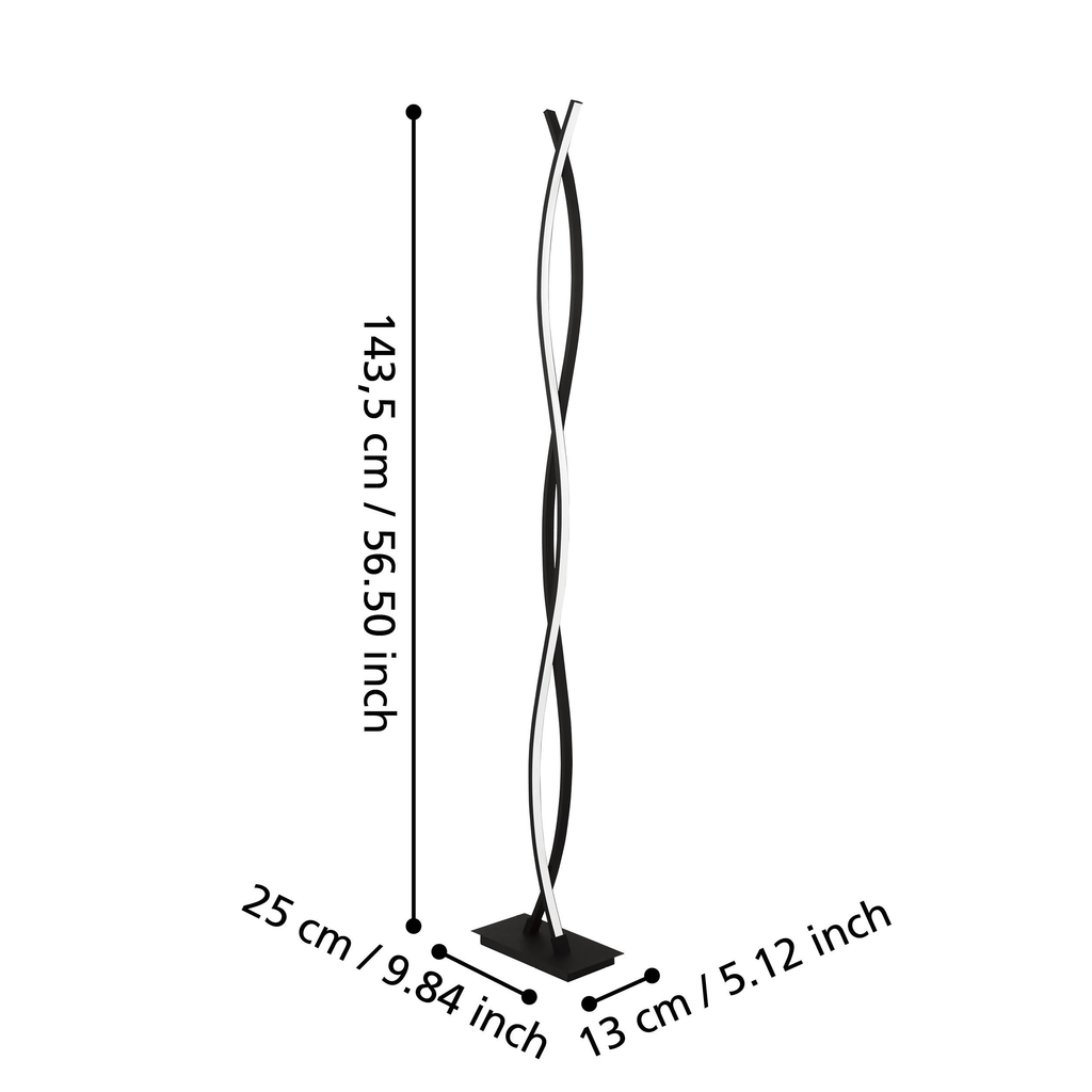 Lampadar EGLO LASANA 3 99319