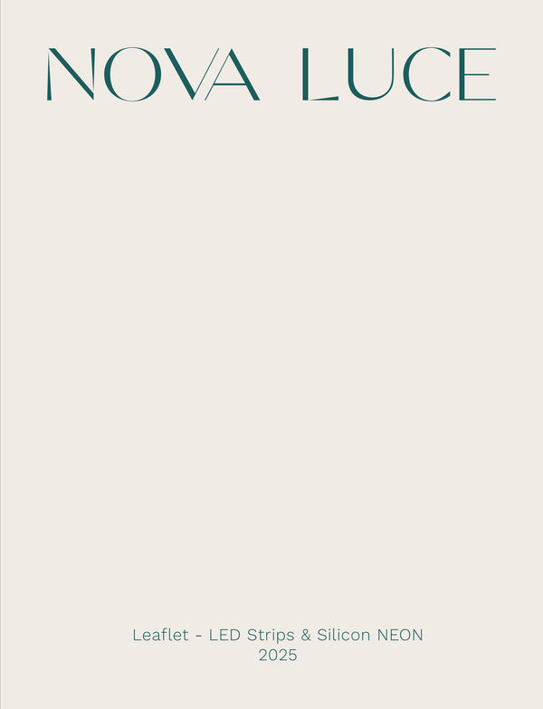 Nova Luce Catalogue 2025 - LED Strips & NEON