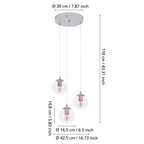 Lustra EGLO ARISCANI 2 901921