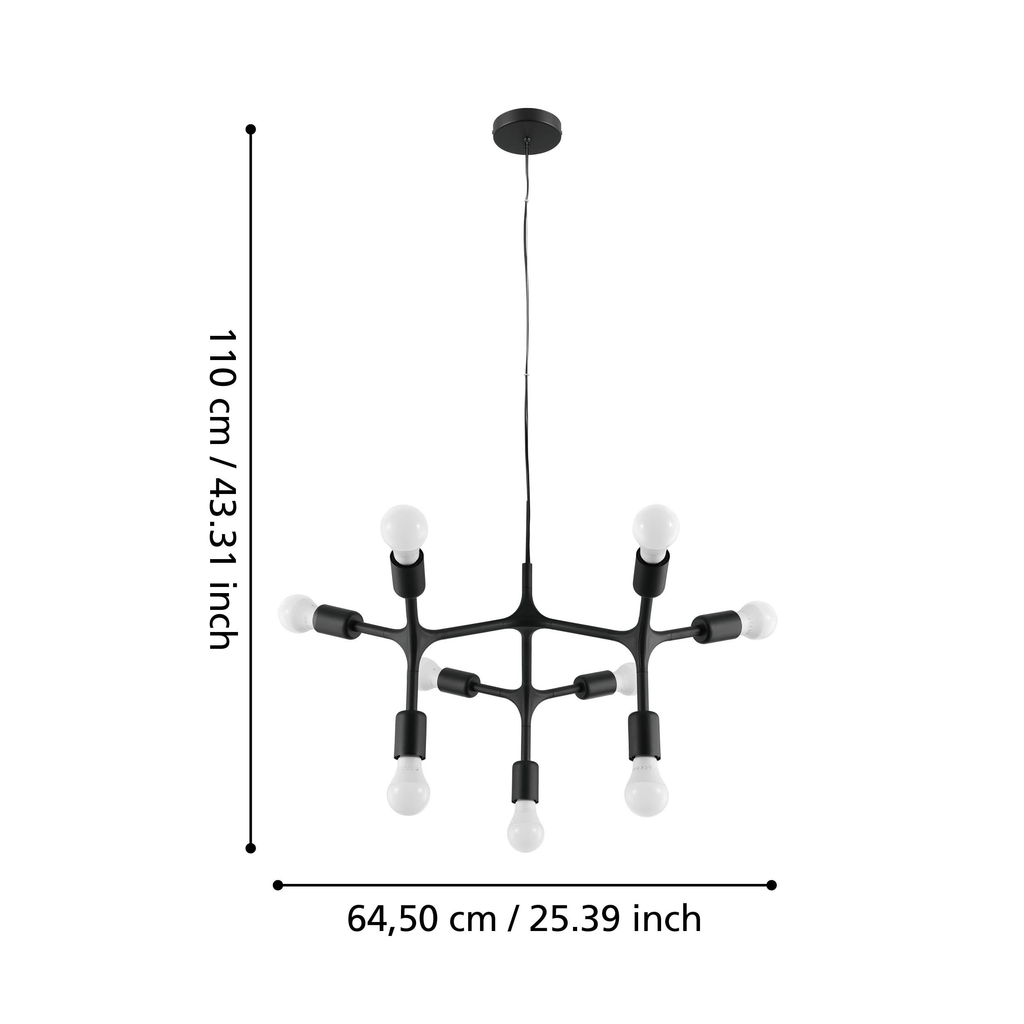 Lustra EGLO BOCADELLA 98346