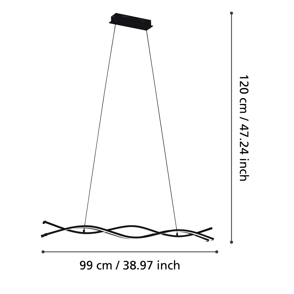 Lustra EGLO LASANA 3 99317