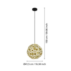 Lustra EGLO SKOURA 39755