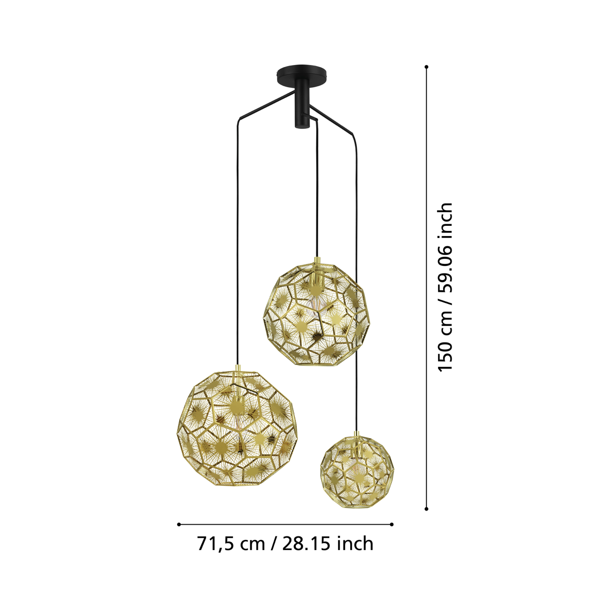 Lustra EGLO SKOURA 39758