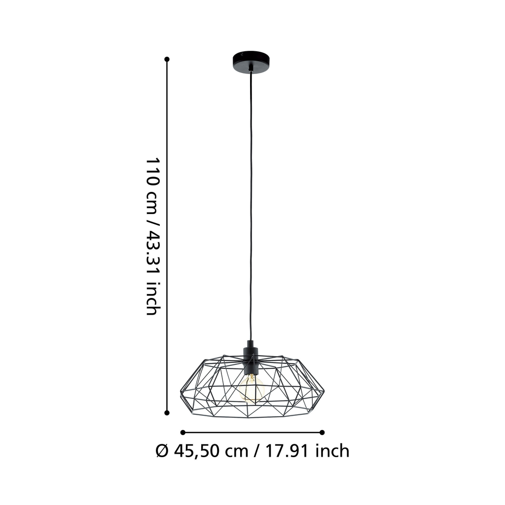 Pendul EGLO CARLTON 2 49487