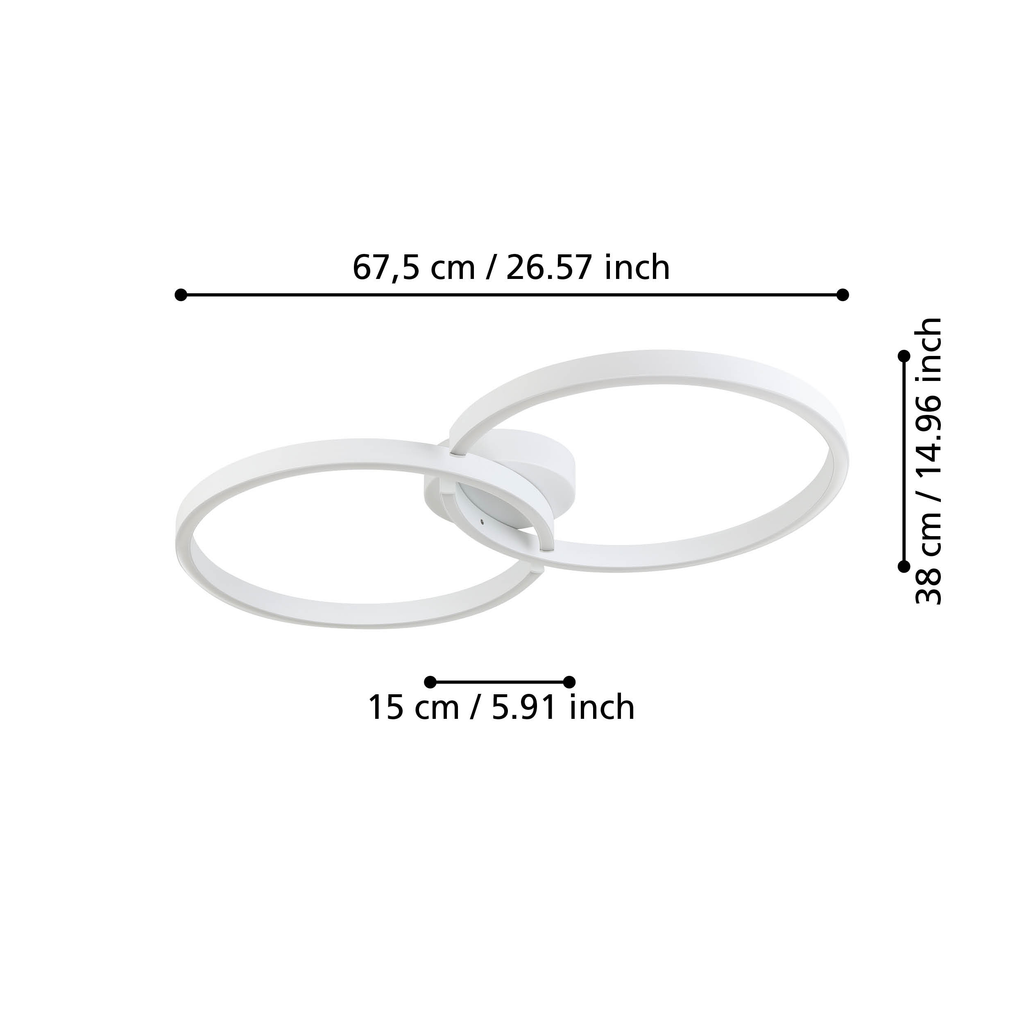 Plafoniera EGLO AMANDOLO 900954