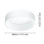 Plafoniera EGLO MARGHERA 1 39286