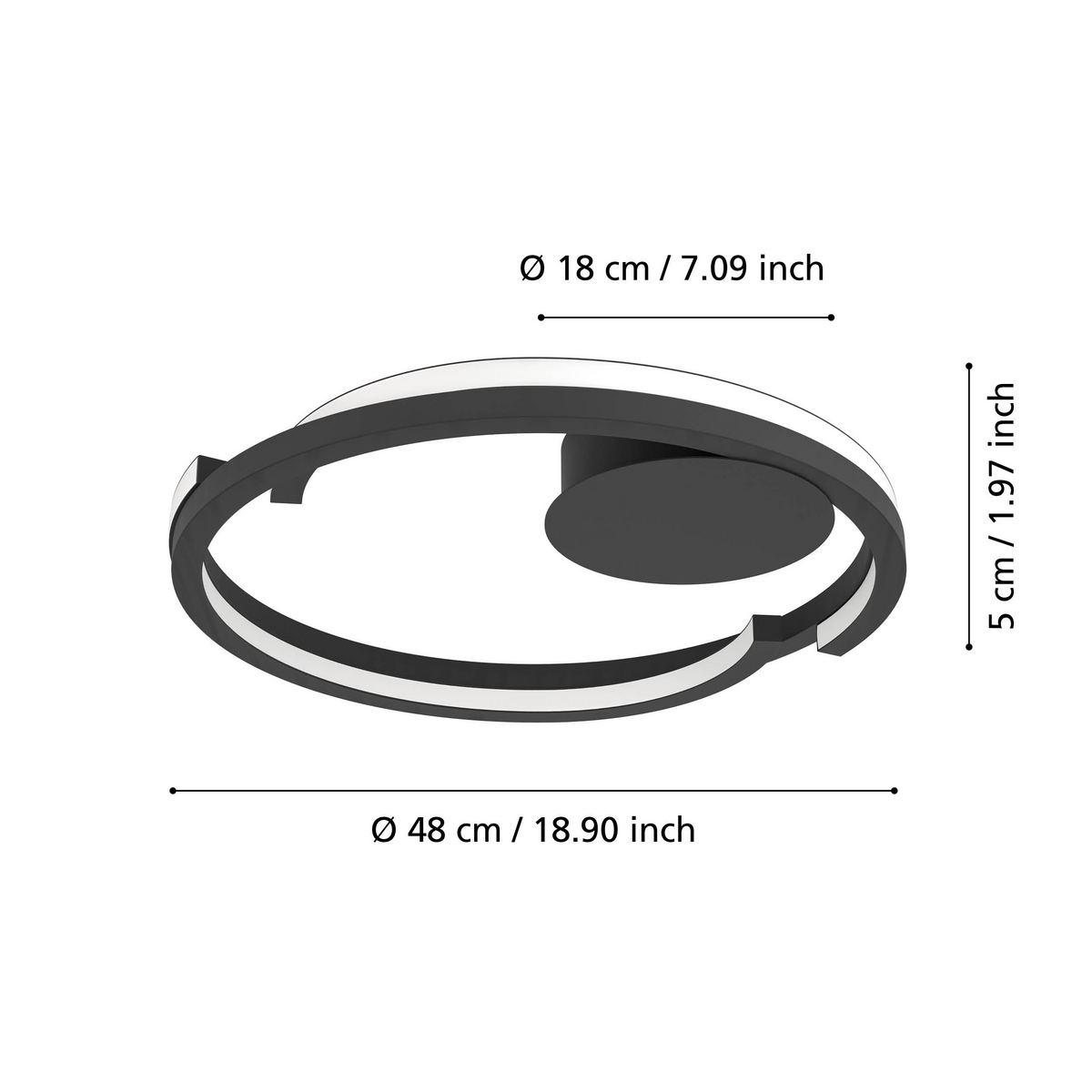 Plafoniera EGLO MEZZOMONTE 901821