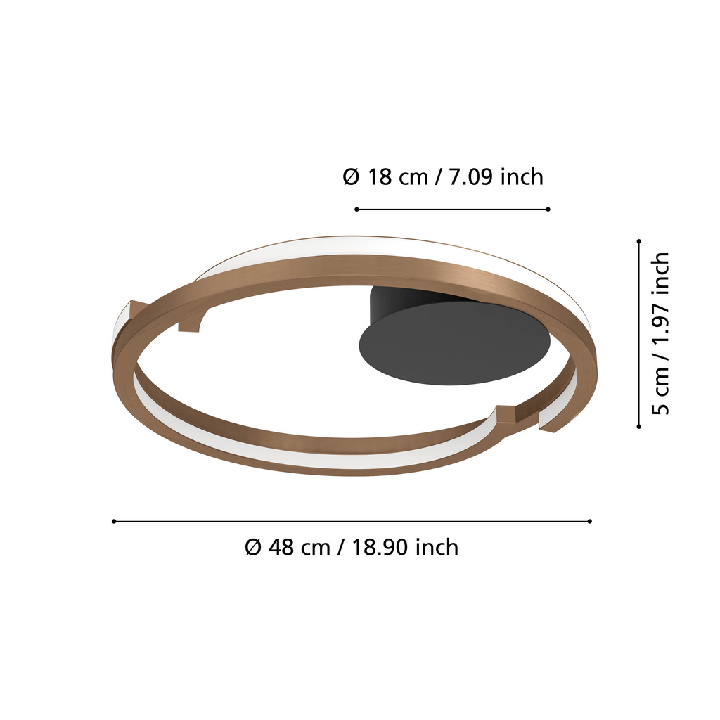 Plafoniera EGLO MEZZOMONTE 901825