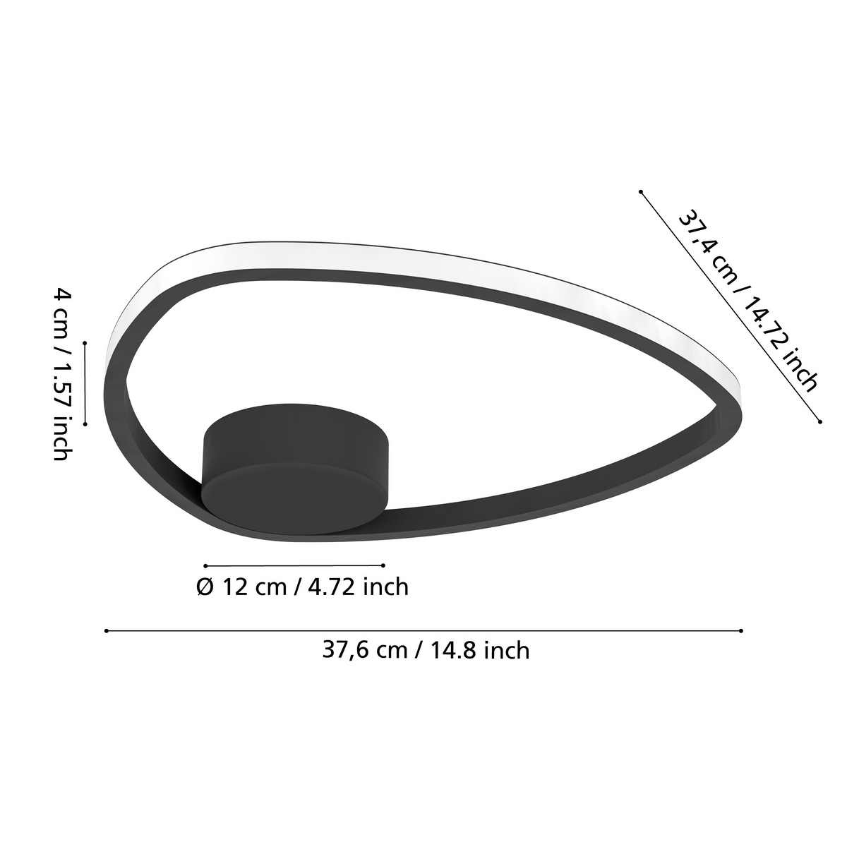 Plafoniera EGLO MOSCHELLA 902148