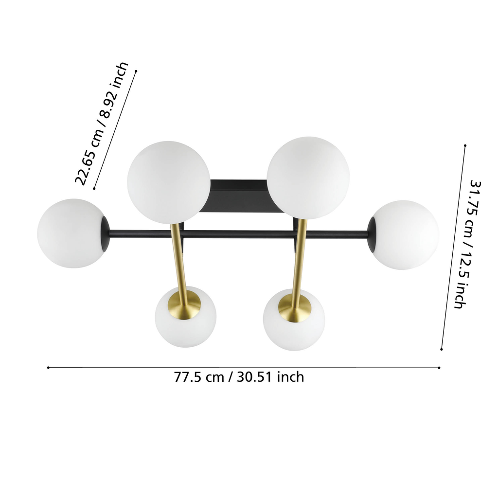 Plafoniera EGLO PAZ 390176