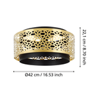 Plafoniera EGLO SANDBACH 43979