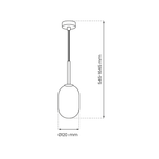 Pendul Milagro Alias Gold ML0317