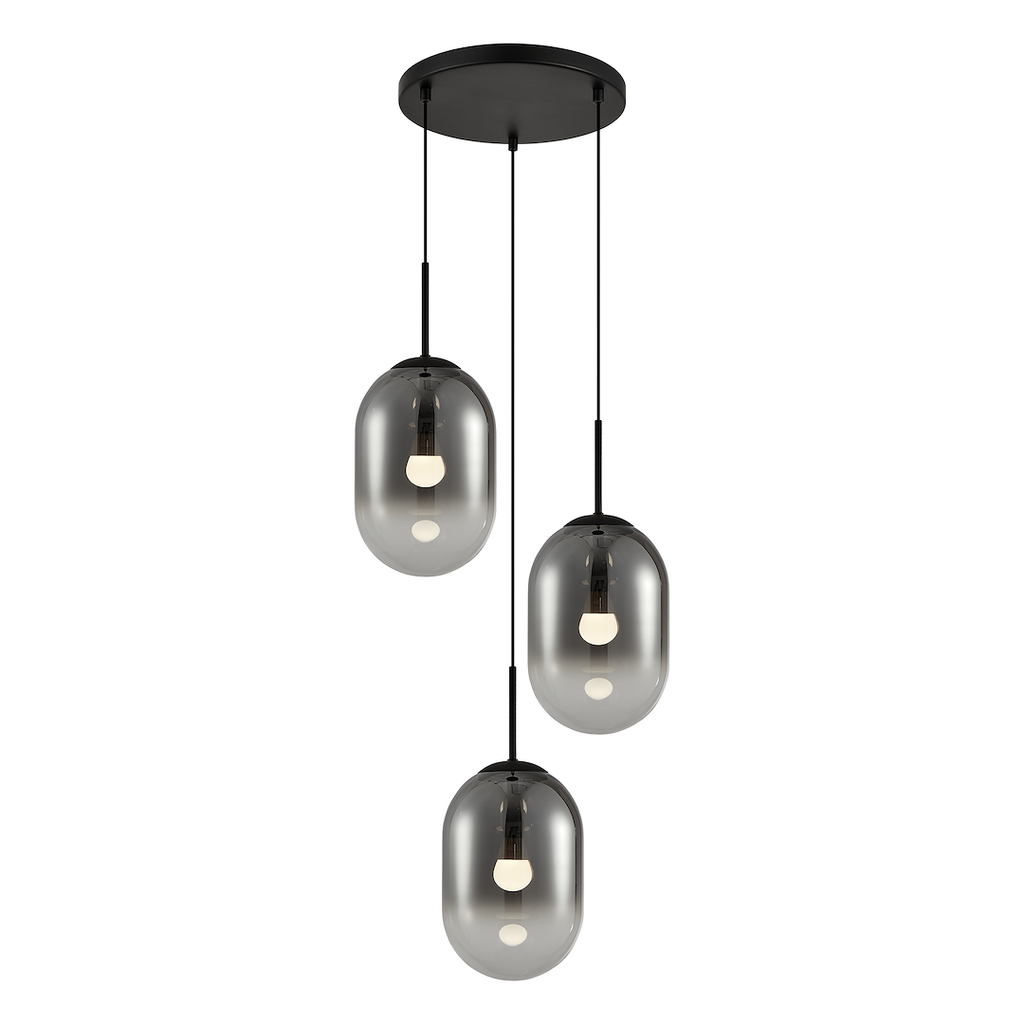 Lustră Milagro Alias Black ML0320