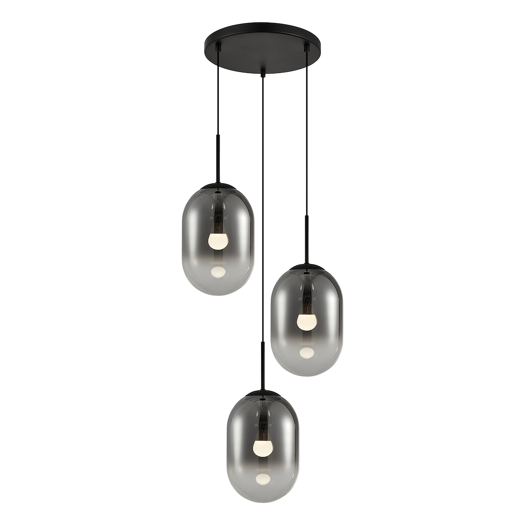 Lustră Milagro Alias Black ML0320