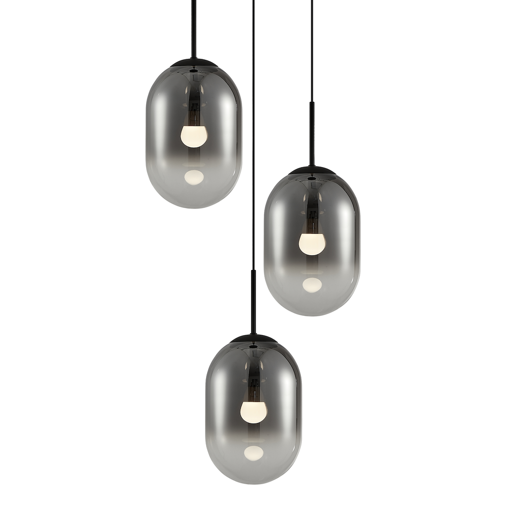 Lustră Milagro Alias Black ML0320