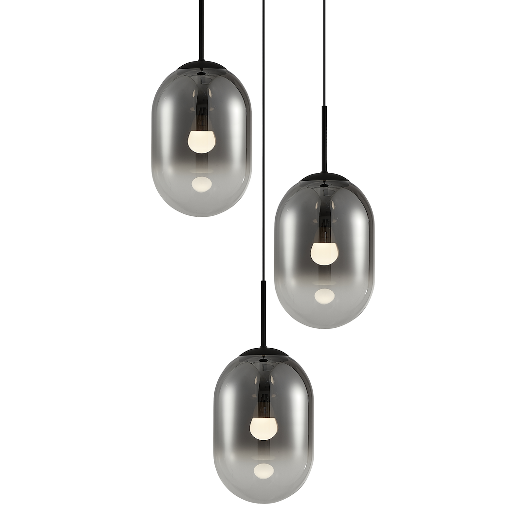 Lustră Milagro Alias Black ML0320