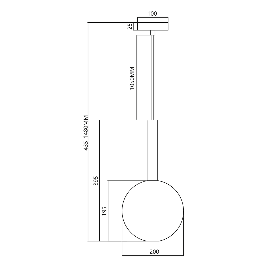 Pendul Milagro Niko Black ML0329