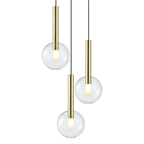Lustră Milagro Niko Black & Gold ML0332