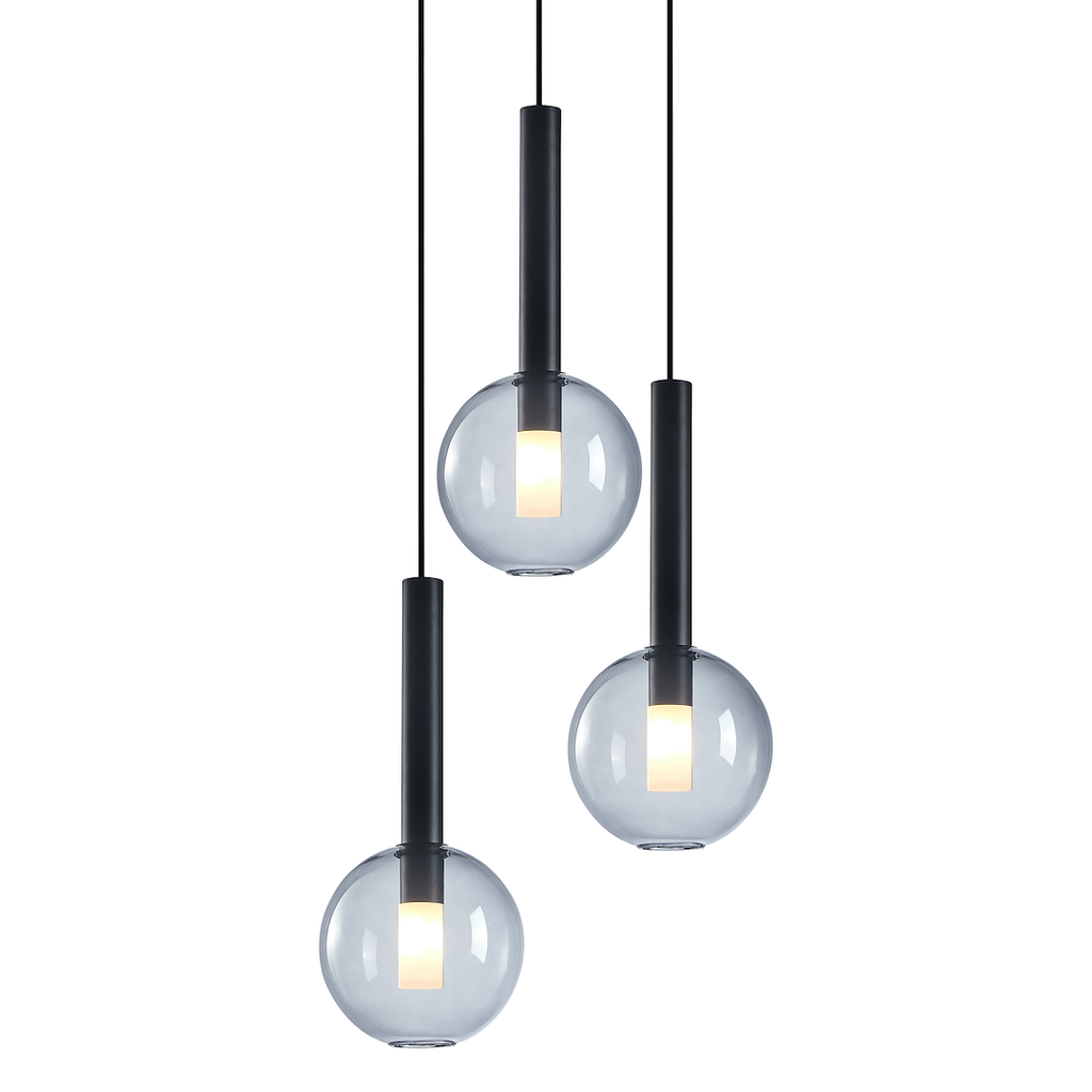 Lustră Milagro Niko Black ML0333