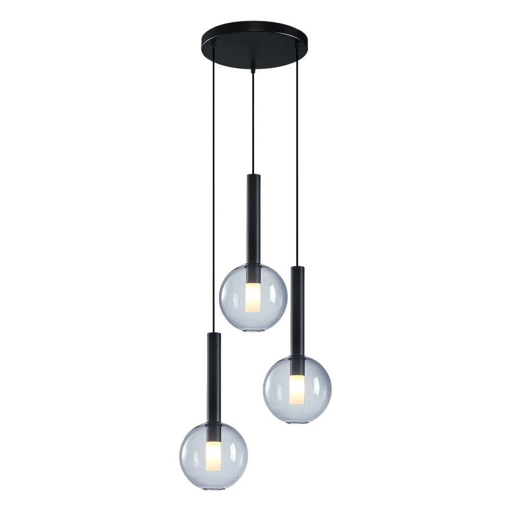 Lustră Milagro Niko Black ML0333