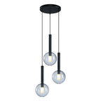 Lustră Milagro Niko Black ML0333