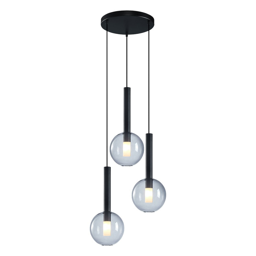 Lustră Milagro Niko Black ML0333