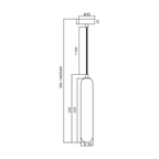 Pendul Milagro Pax Black ML0337