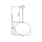 Pendul Milagro Campania Black ML0341