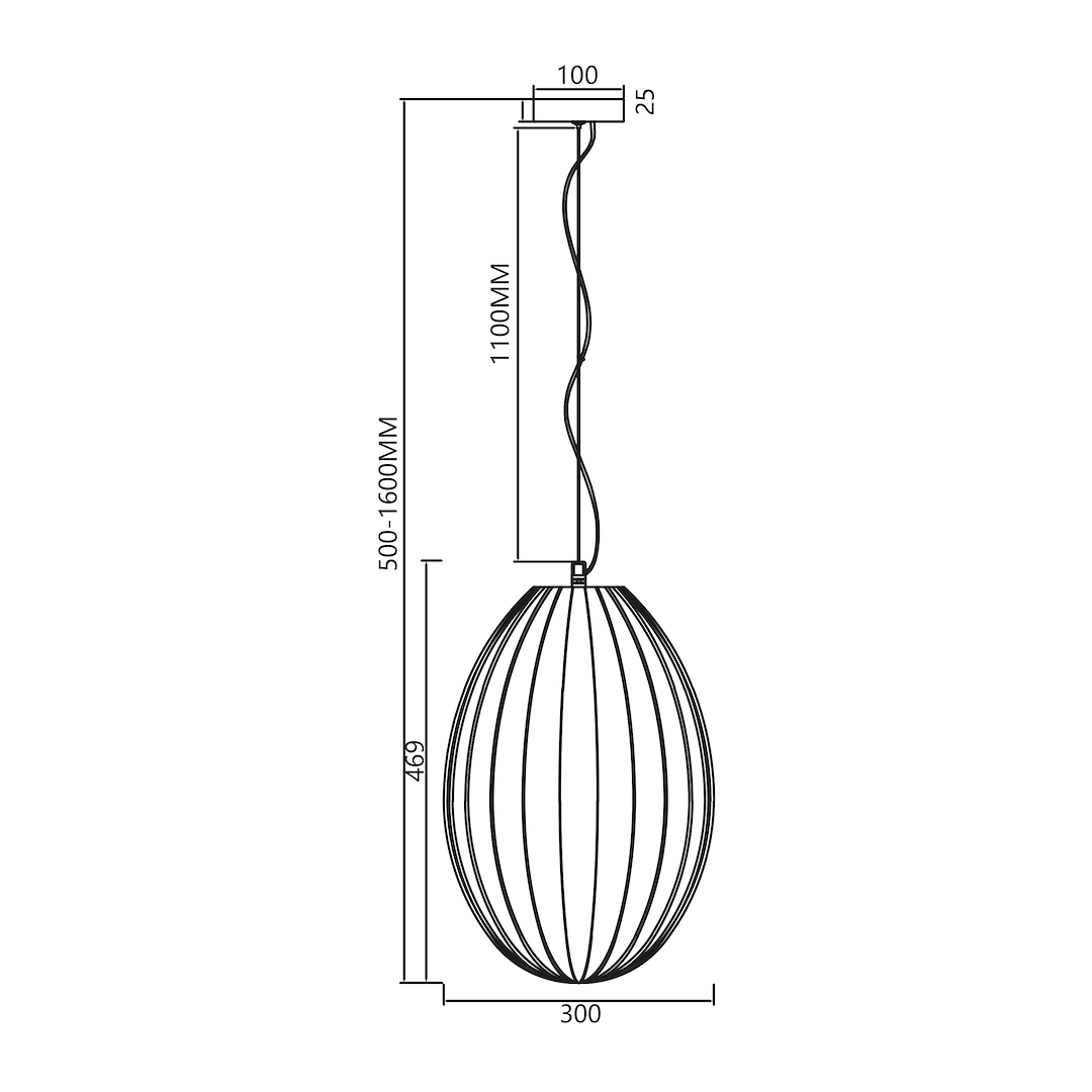 Pendul Milagro Braga Chrome & White ML0350