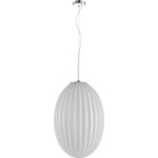 Pendul Milagro Braga Chrome & White ML0350