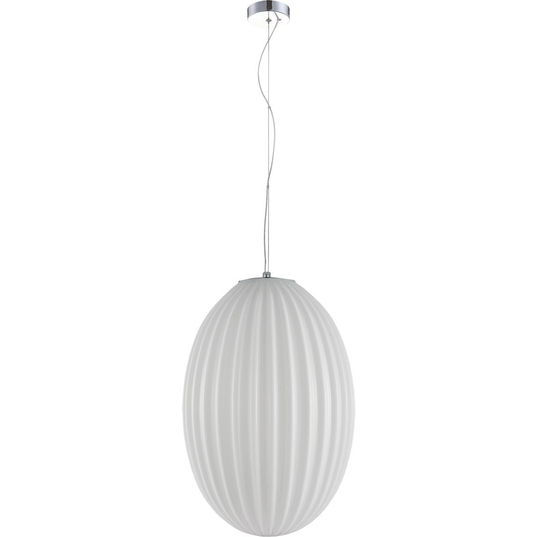 Pendul Milagro Braga Chrome & White ML0350