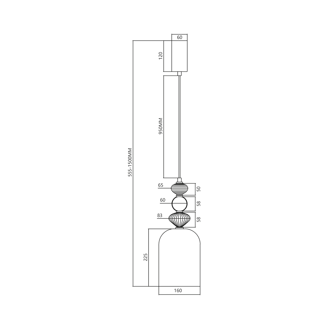 Pendul Milagro Arte Multicolor ML0357