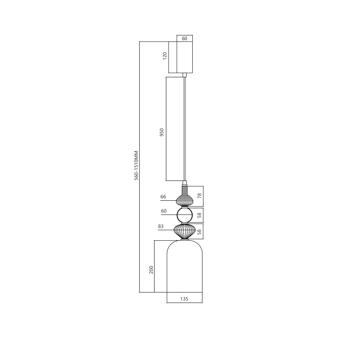 Pendul Milagro Arte Multicolor ML0360