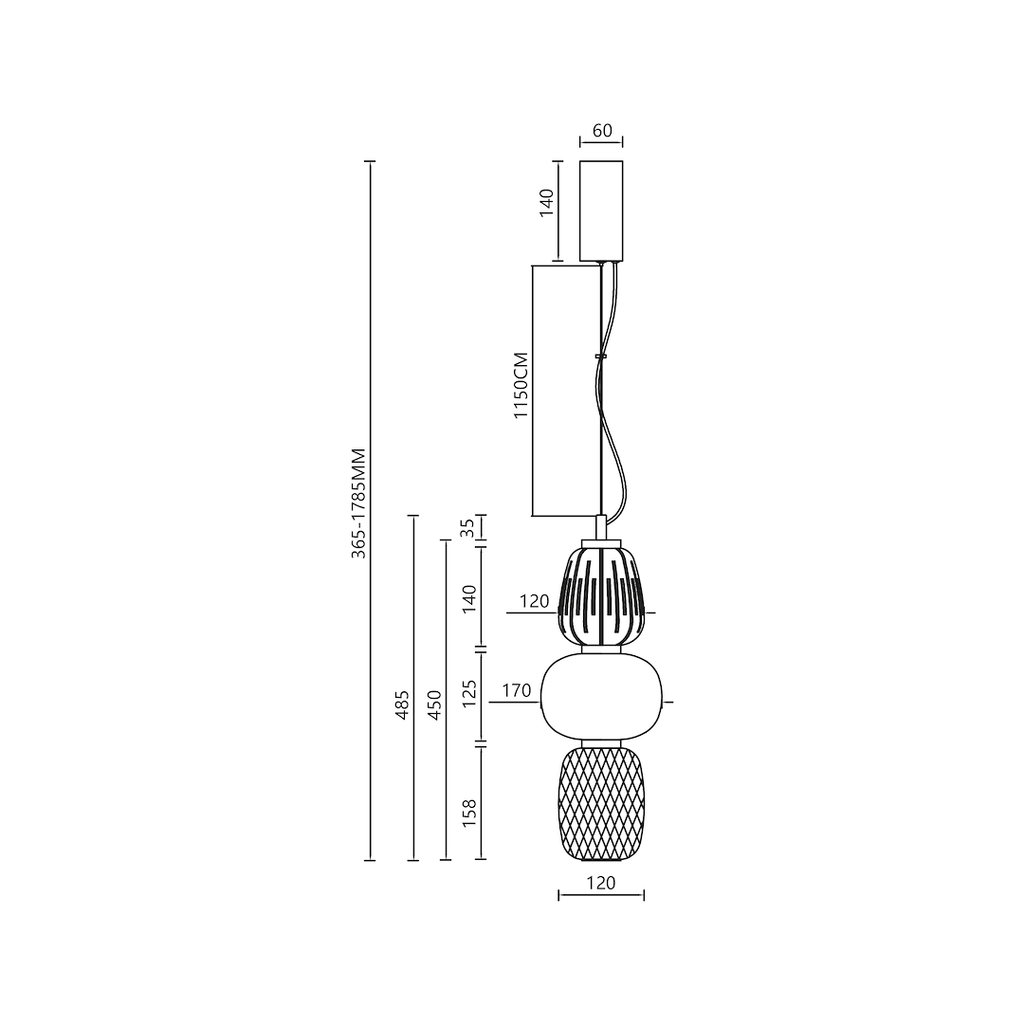 Pendul Milagro Caro Gold ML0363