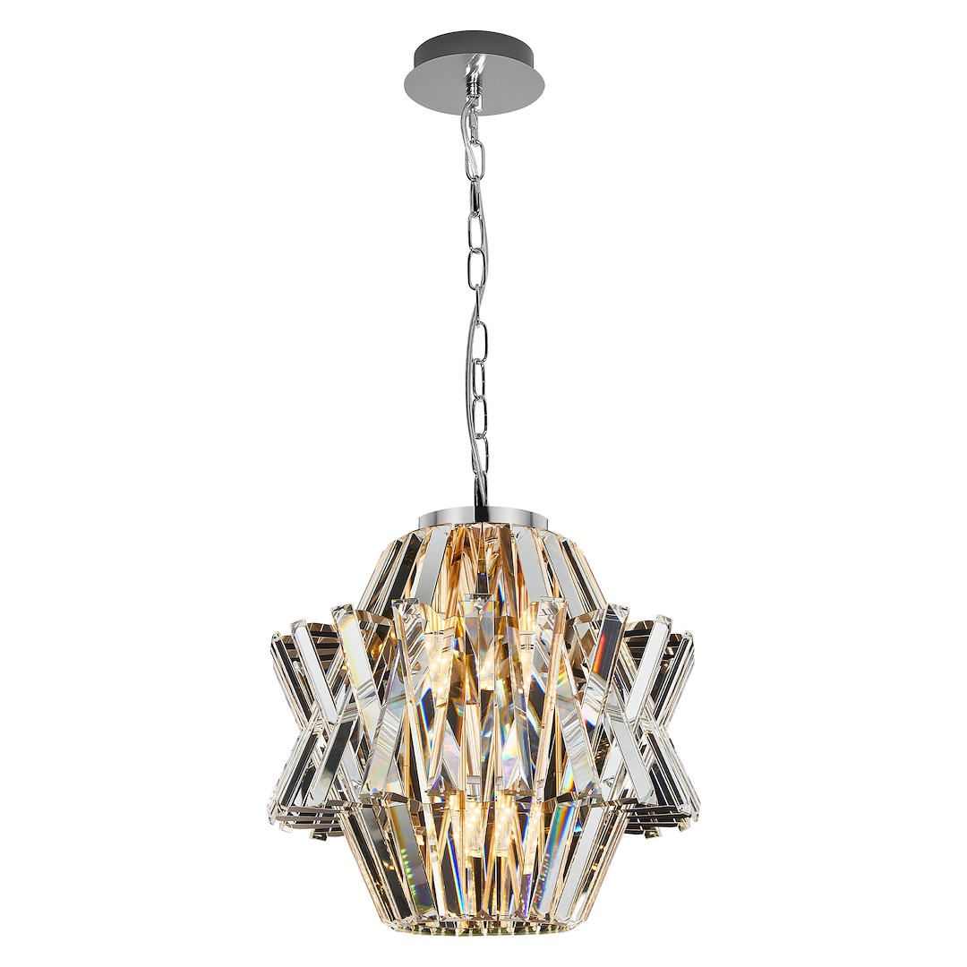 Candelabru Milagro Crown Chrome ML0400