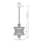Candelabru Milagro Aurelia Chrome ML0404